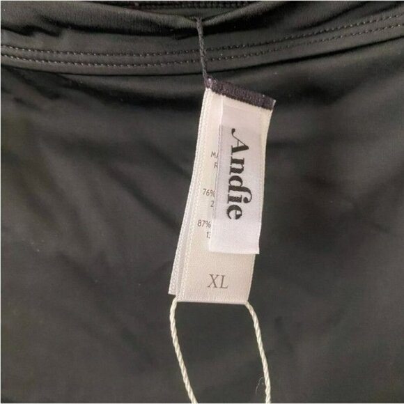 Andie Swim The Caicos‎ Bottom Black XL Bikini Bottom Swimwear - Picture 9 of 9